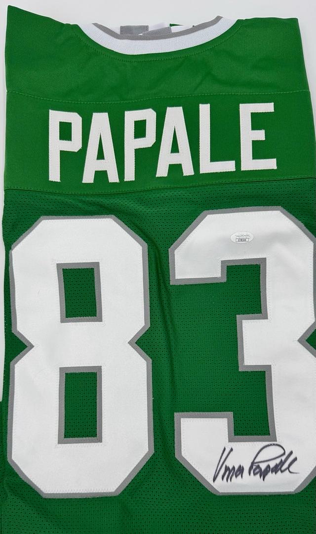 Vince Papale signed Eagles jersey - JSA COA